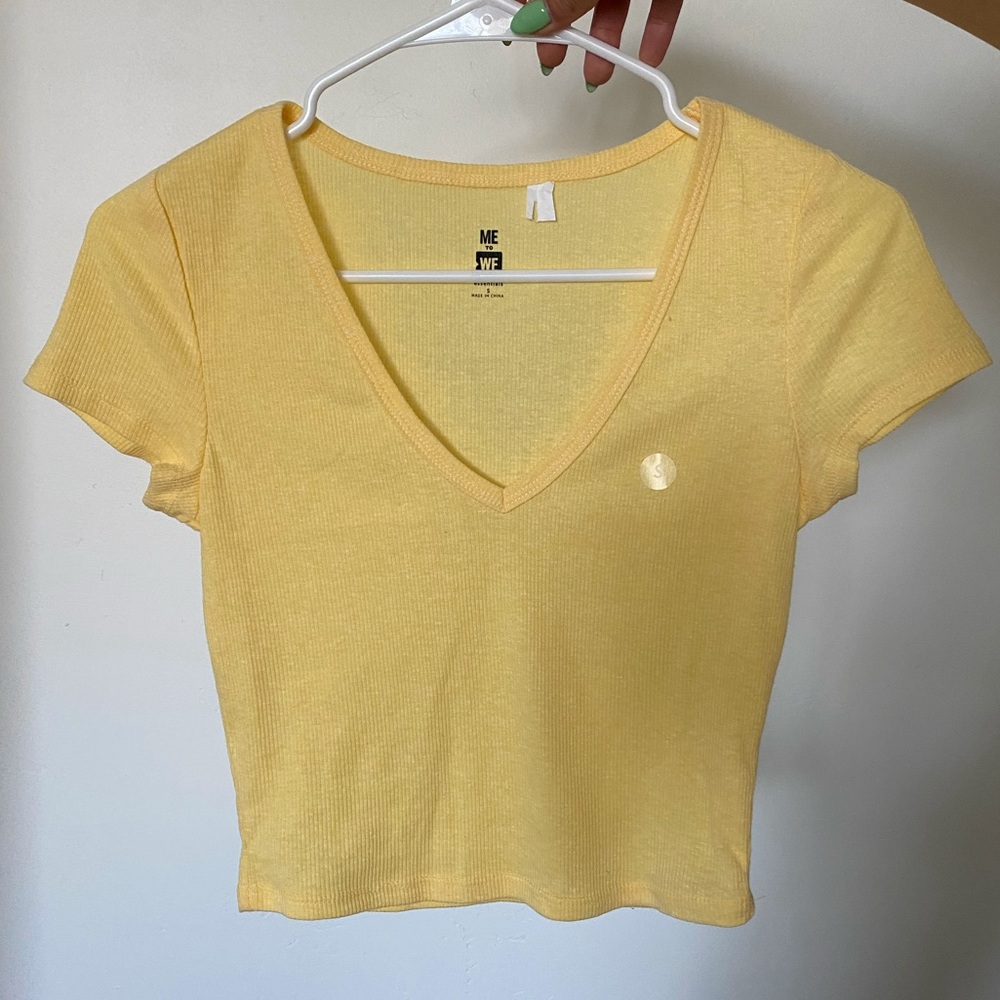 pacsun cropped shirt